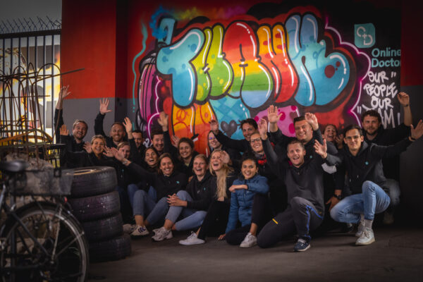 Team von OnlineDoctor beim Teamevent