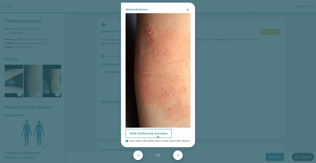 Screenshot von Volle Auflösung